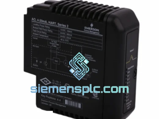Emerson KJ3221X1-BA1 12P2531X082 Analog Output HART Module