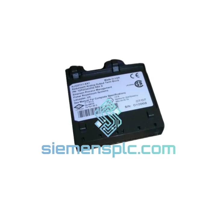 EMERSON KJ3221X1-EA1 12P2534X032 DCS Terminal Block