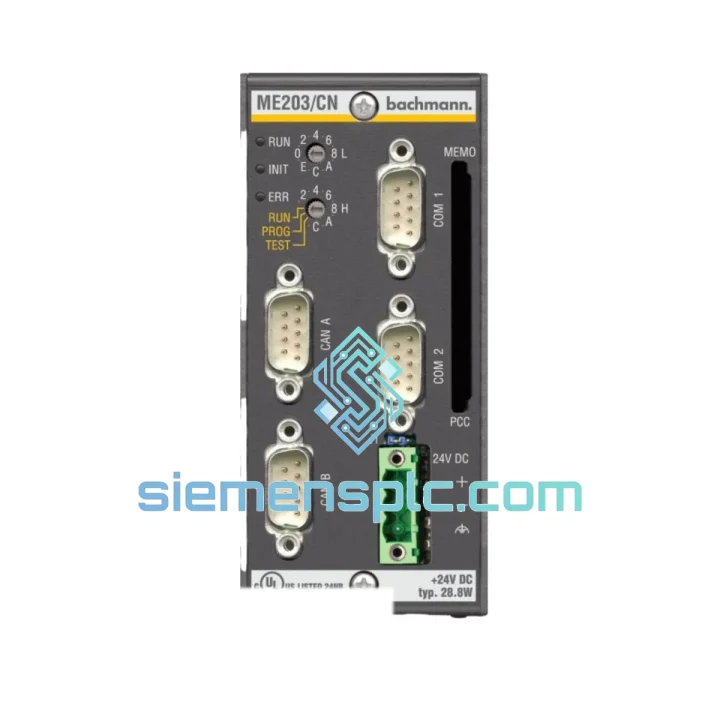 Bachmann ME203/CN PLC Processor Module – M1 Series