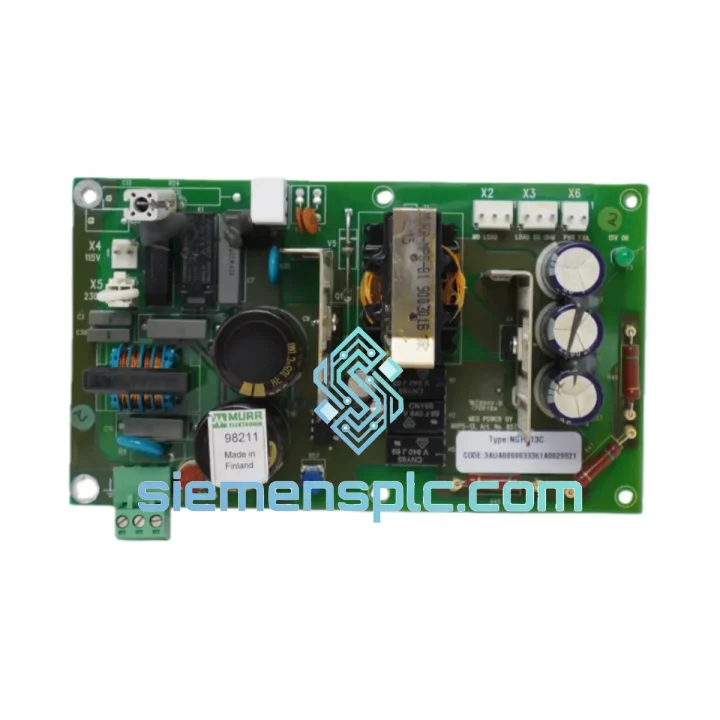 ABB NGPS13C 3AUA0000033361 Auxiliary Power Supply Board – ACS800 Series