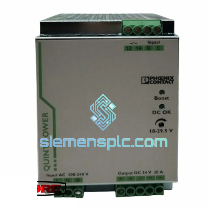 Phoenix Contact QUINT-PS/1AC/24DC/20 DIN Rail Power Supply – QUINT Series