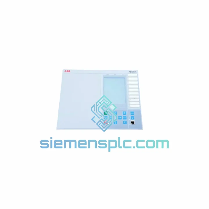 ABB REC670 1MRK000008-NB Control Display – Relion 670 Series