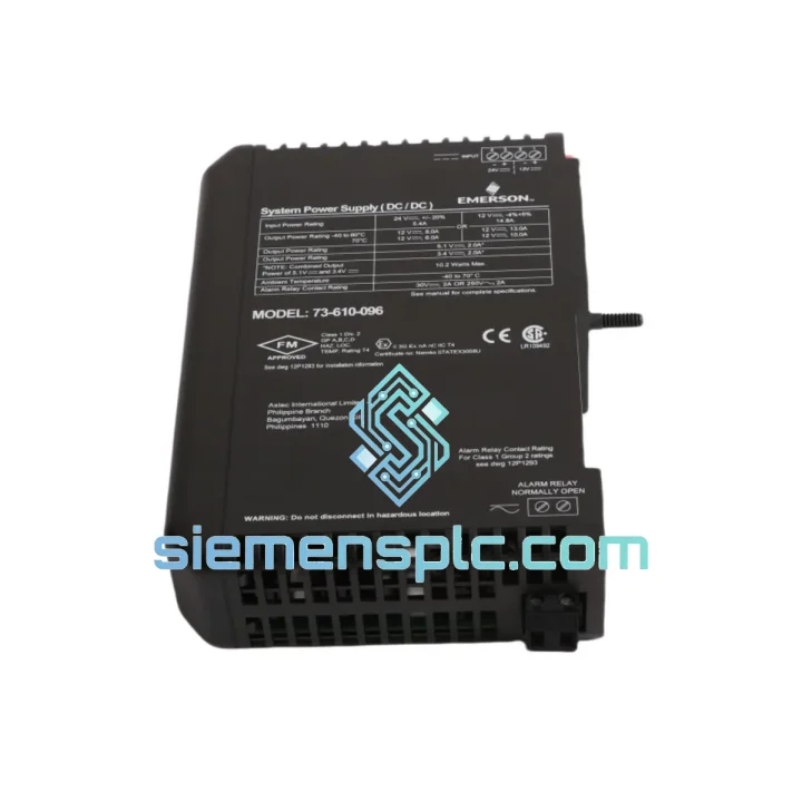Emerson VE5009 KJ1501X1-BC3 12P3935X022 DCS Power Supply