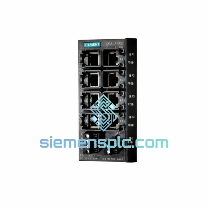 SIEMENS 6GK5108-0BA00-2AA3 Industrial Ethernet Switch